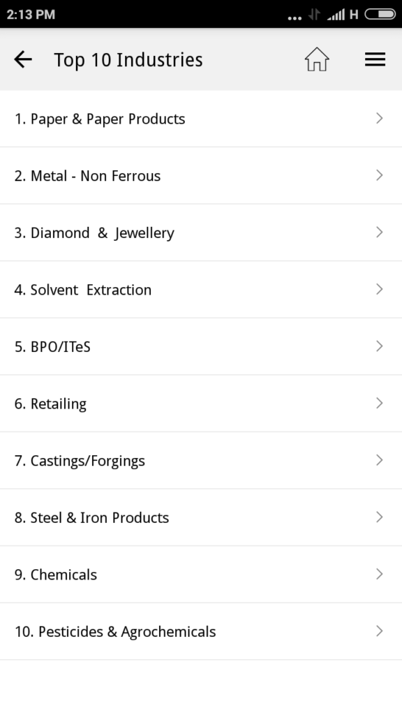 trending sectors NSE